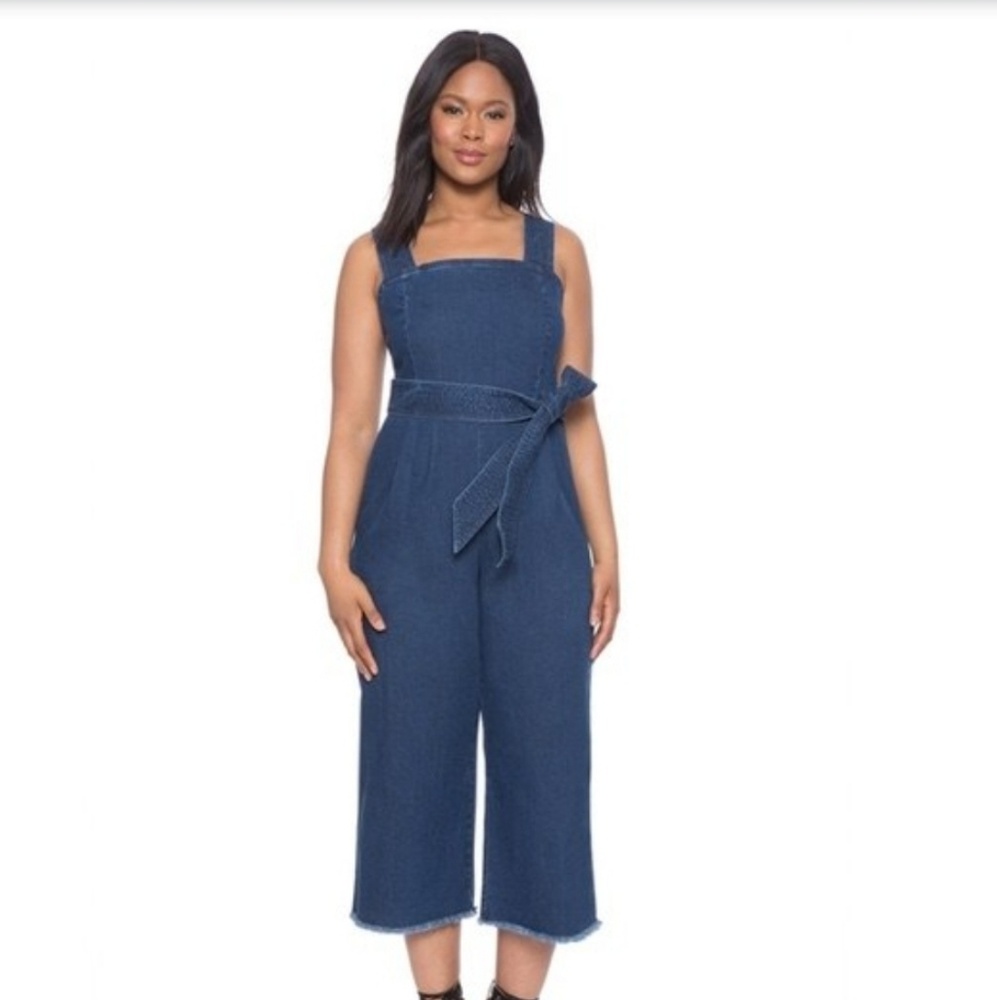 Denim jumpsuit